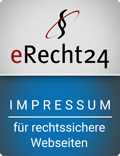 Siegel eRecht24 für Impressum-Astedia